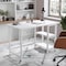 Martha Stewart 23.5 in. D X 47.5 in. W X Pine Wood, Rubberwood (Parawood), White Wood Grain BLN-FY-HY-1071-WH-MS - alternate 2